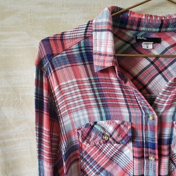 UO BDG Olaf button-down flannel shirt - Picture 2 of 4